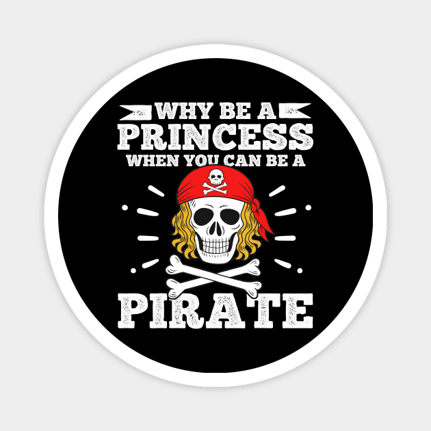 Pirate Princess Magnet by CreativeGiftShop